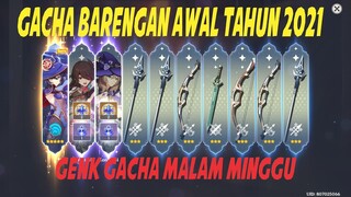 Gacha Barengan Awal Tahun 2021 - Genshin Impact