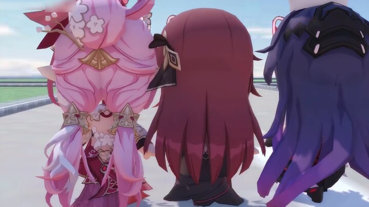 [Honkai Impact 3 Animation] This kick really impressed me...