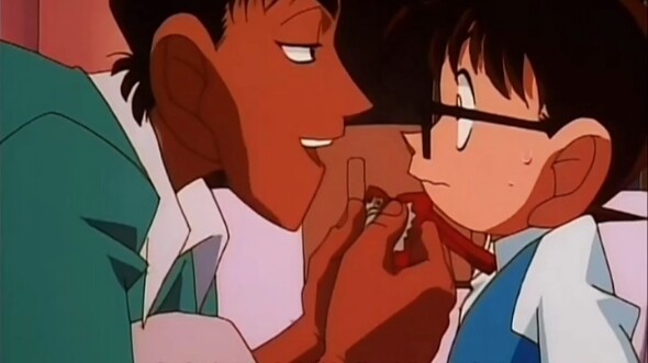 [Detective Conan] Hattori Heiji cheats on Conan every day, which is Hattori's fun.