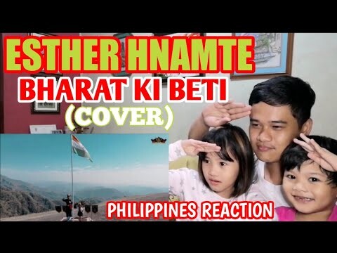 ESTHER HNAMTE FEAT ASSAM RIFLES | BHARAT KI BETI (COVER) | REACTION VIDEO