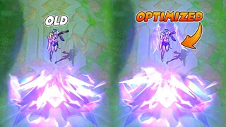 Lesley Optimized Hawk Eye Sniper VS OLD Skill Effetcs MLBB Comparison