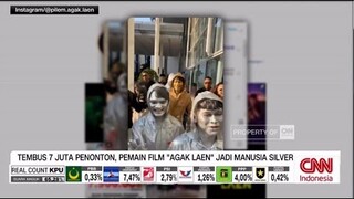 Tembus 7 Juta Penonton Pemain Film "Agak Laen" Jadi Manusia Silver