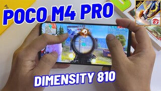 TEST GAME POCO M4 PRO 5G Free Fire Max Dimensity 810 Gía 5 Triệu Có Chiến Nổi Không- LAG REVIEW