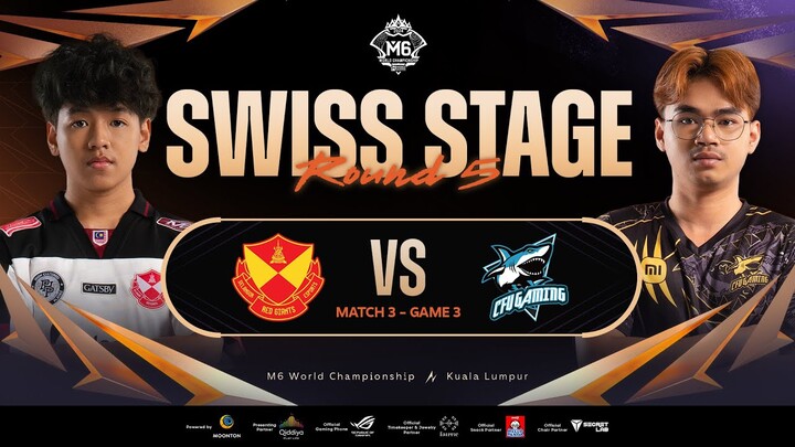 [FIL] M6 Swiss Stage Day 7| SRG vs CFU Game 3