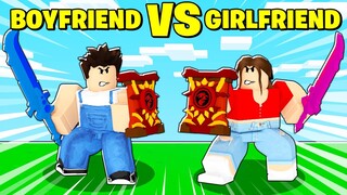 I 1V1'D MY GIRLFRIEND IN BEDWARS!