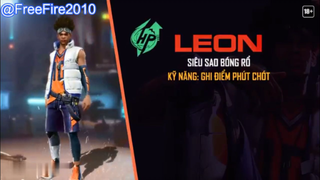 Tâm điểm nhân vật LEON - Siêu Sao Bóng Rổ #freefire