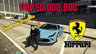 BINIGYAN AKO NG $50 MILLION na FERRARI NG AKING BOYFRIEND(LUMIPAD KAMI SA BILIS) | GTA 5 RP