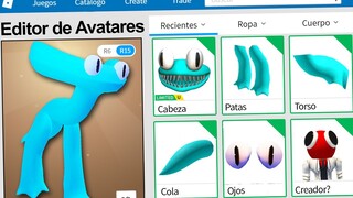 Creamos el PERFIL de CYAN (RAINBOW FRIENDS) en ROBLOX !! | Rovi23 Roblox