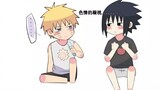 [Naruto] Fan Art Menggemaskan Naruto dan Sasuke