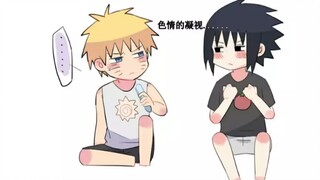 [Naruto] Fan Art Menggemaskan Naruto dan Sasuke