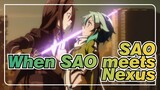 Sword Art Online| When SAO meets Nexus