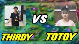 Thirdy vs Totoy TV