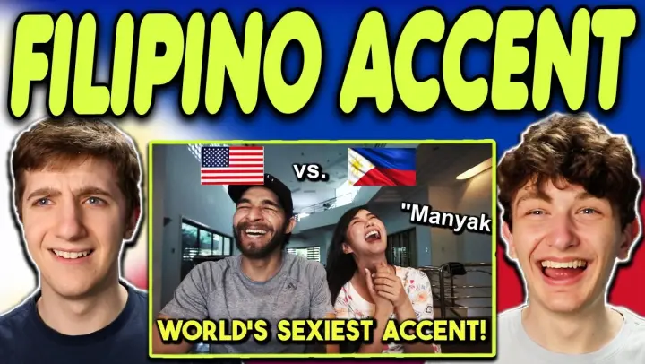 Americans React to Filipino Accent Challenge!