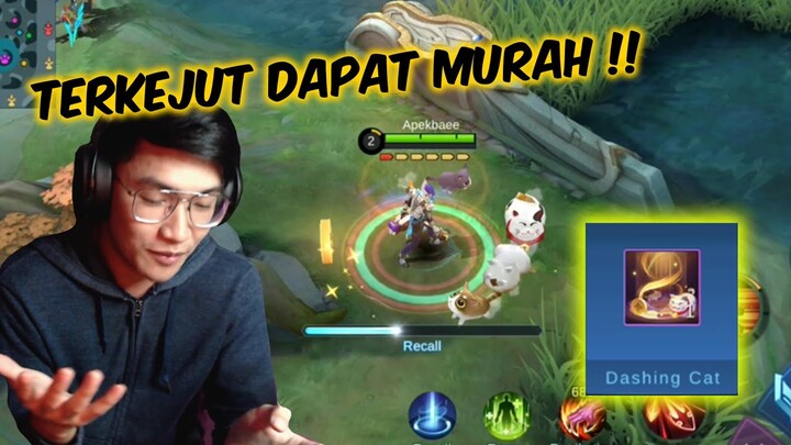 HOKI PARAH BOII RECALL EPIC PALING CUTE !! DASHING CAT RECALL EFFECT !! MLBB