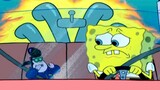 SpongeBob SquarePants quá khó, lái ô tô và bị xe cảnh sát truy đuổi, cuối cùng bị máy bay truy đuổi!