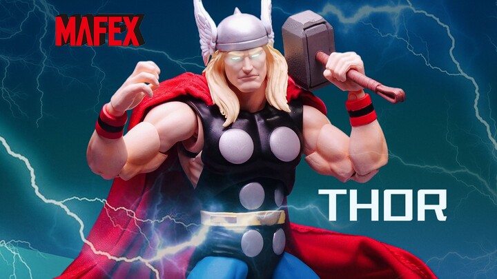 Son of Thunder, shatter the darkness with thunder! Mafex comic retro Thor! [WIFI toy sharing]