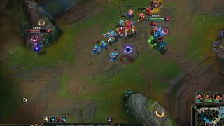 When Malphite got Zoe's ultimate move and turned into a smart guy, I laughed to death.