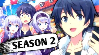 Resmi Diumumkan!! Jadwal Rilis Anime Isekai wa Smartphone to Tomo ni season 2