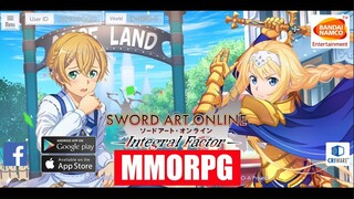 SWORD ART ONLINE MMORPG ! KEREN ! Android Gameplay