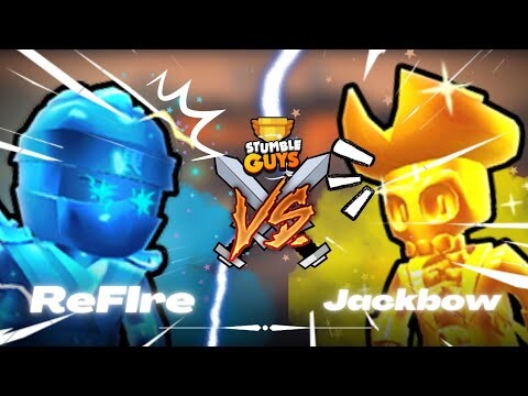 ReFire vs JackBow - Stumble Guys Indonesia