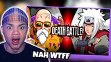 I GOT TOXIC!!😤💀 | Roshi VS Jiraiya DEATH BATTLE REACTION!