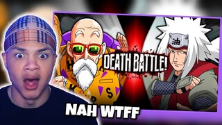 I GOT TOXIC!!😤💀 | Roshi VS Jiraiya DEATH BATTLE REACTION!