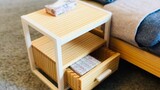 DIY | Making A Miniature Bedside Cupboard 