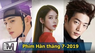 Giới thiệu phim Hàn lên sóng trong tháng 7-2019 | Kdrama launches in Jully 2019