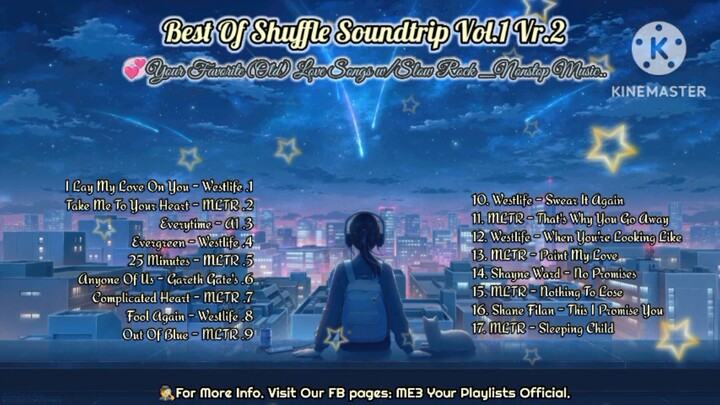 Best Of Shuffle Soundtrip Vol.1 Vr.2 _Your Favorite (Old) Love Songs w/Slow Rock _Nonstop Music..