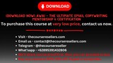 [Download Now] Awai – The Ultimate Email Copywriting Mentorship & Certification