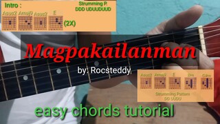 Magpakailanman - Rocksteddy | Easy guitar chords tutorial