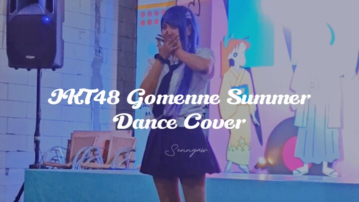 [JKT 48 - Gomenne Summer (maafkan, summer)] Dance cover by Sennyaw