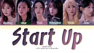 OH MY GIRL (오마이걸) Start Up Lyrics (Color Coded Lyrics)