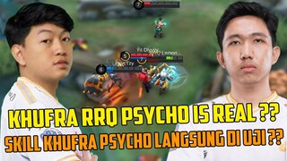 KHUFRA RRQ PSYCHO LATIAN SAMA RRQ ?? KHUFRA PSYCHO DIUJI ? FORMASI BARU RRQ BANTAI COKKSS !!