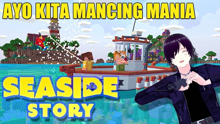 Minecraft Seaside Story | Pertualangan Sambil Memancing Ikan Langka !!!