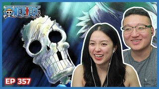 ZORO SAVES BROOK FROM RYUMA | One Piece Episode 357 Couples Reaction & Discussion