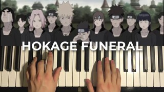 Naruto - Hokage Funeral Theme (Piano Tutorial Lesson)