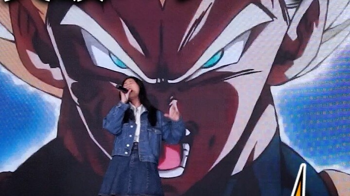 [Chen Banquet] Female voice burst live cover of the theme song of "Dragon Ball Super" - Boundary Bre