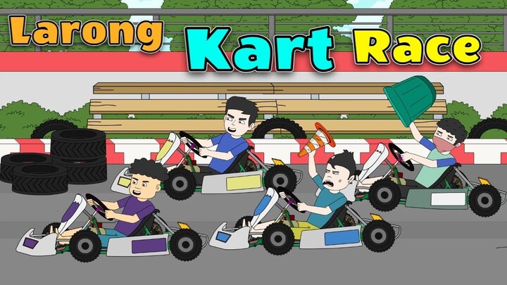 Larong Kart Race | Pinoy Animation