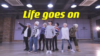 【孙子团训练】BTS-Life goes on防弹少年团新曲练习室舞蹈