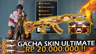 NEKAT TOP UP GACHA SKIN ULTIMATE NAGA API SENILAI RP 20.000.000 !? HOKI LANGSUNG DAPAT - PUBG MOBILE