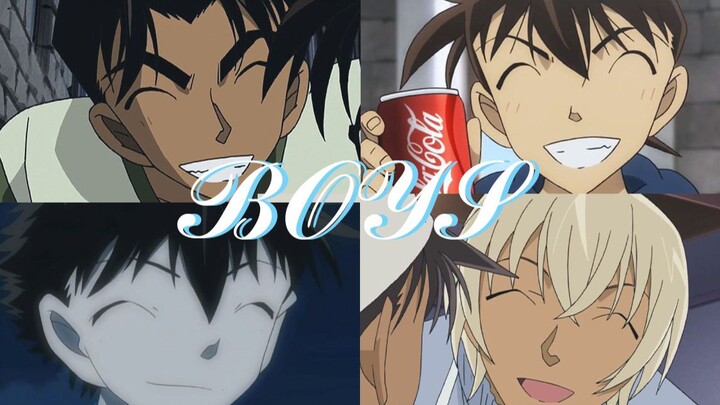 【 Detective Conan 】Group portrait of male gods with excessive sweetness｜No sweetness and no money｜bo