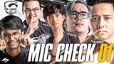 Team Secret PMPL MY/SG CHICKEN DINNER MIC CHECK | PUBG Mobile