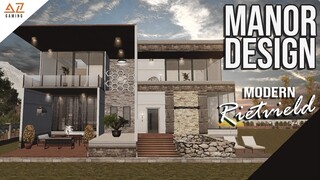 LifeAfter: SINGLE MANOR - Modern Rietvield | Manor Design | Tutorial