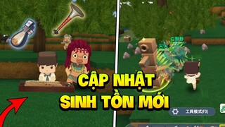 MINI WORLD: TRẢI NGHIỆM CẬP NHẬT SINH TỒN MỚI 1.7.0 NHỮNG CÔNG THỨC MỚI