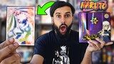 ..WE ACTUALLY PULLED IT!! RAINBOW HYPER RARE NARUTO CARD!! *NARUTO NEW CCG BOOSTER BOX!!*