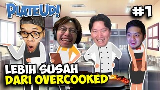 LEBIH SUSAH DARI OVERCOOK ANJIM - Plate Up Indonesia #1