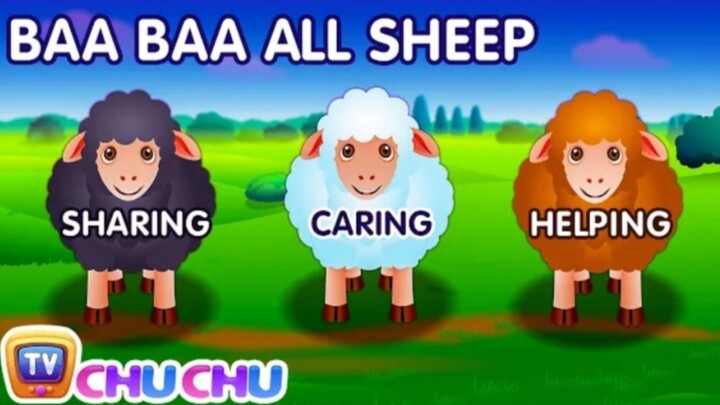 YouTube ChuChuTV | Baa Baa Black Sheep - The Joy of Sharing! | Songs | Views+50