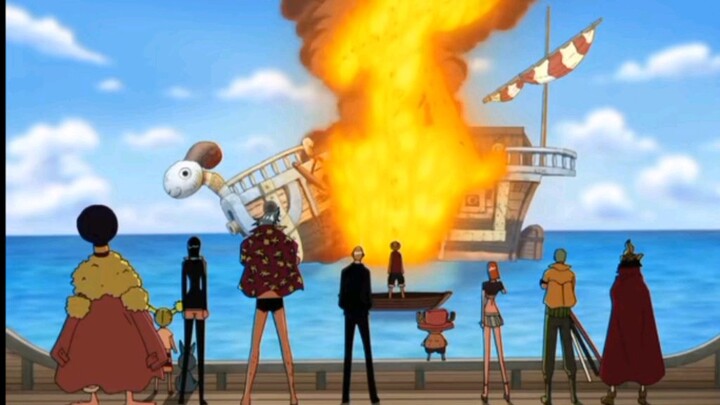 one of the saddest ep in onepiece😢imissyou merry❤️😢