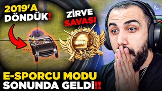 YENİ ZİRVE SAVAŞI MODU GELDİ!!😱  BOTSUZ EN ZOR RANK MODU! 2019 PUBG MOBILE GERİ DÖNDÜ!!